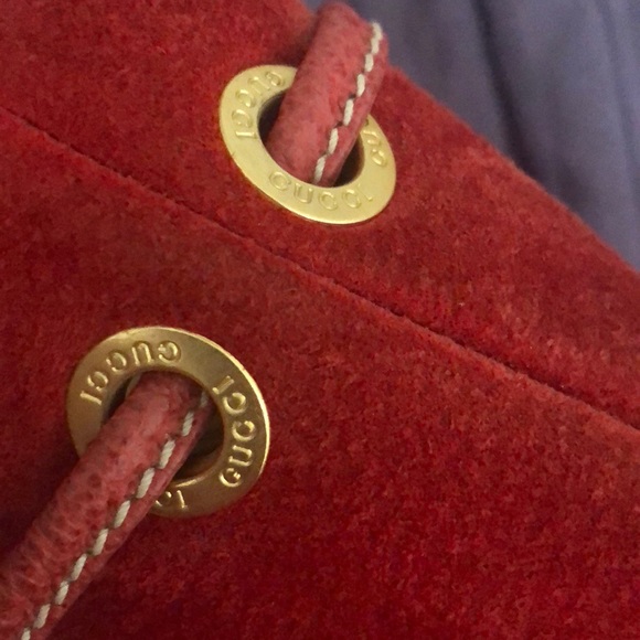 Gucci red backpack - Picture 3 of 4